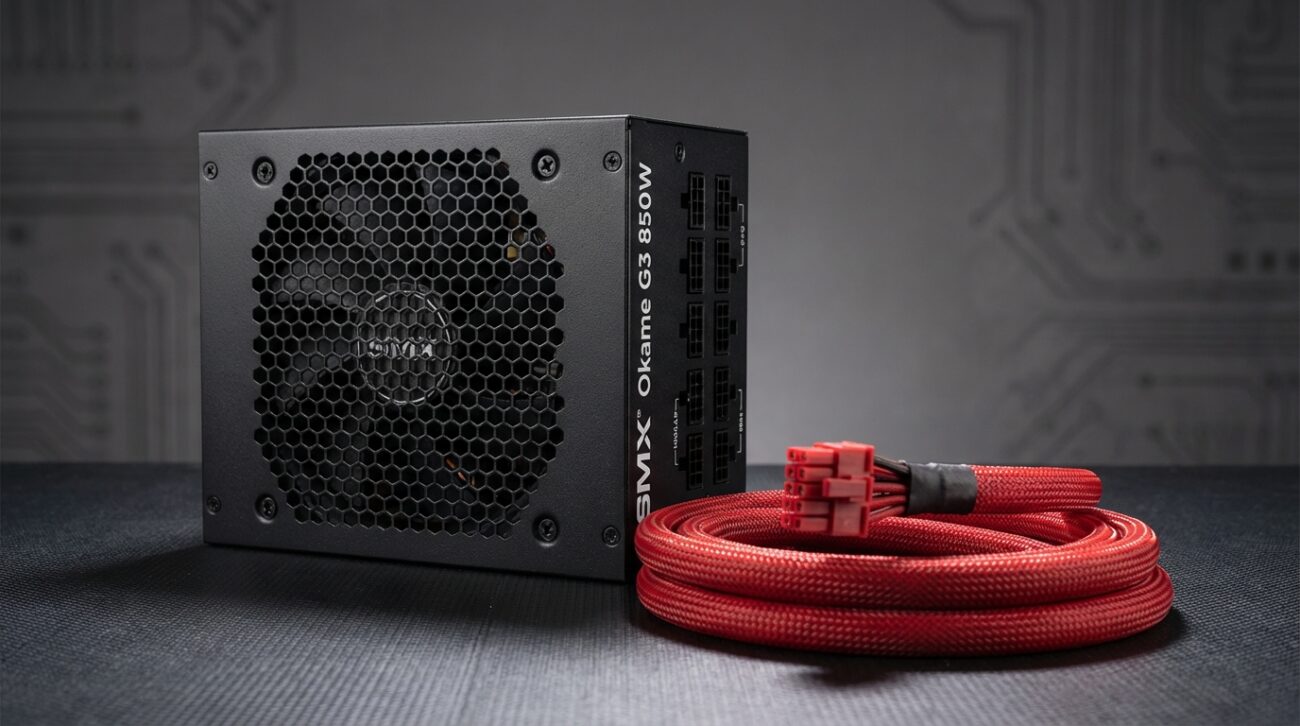 Test Zasilacz SMX Okame G3 850W [TEST] ⭐️ ATX 3.1 w rewelacyjnej cenie