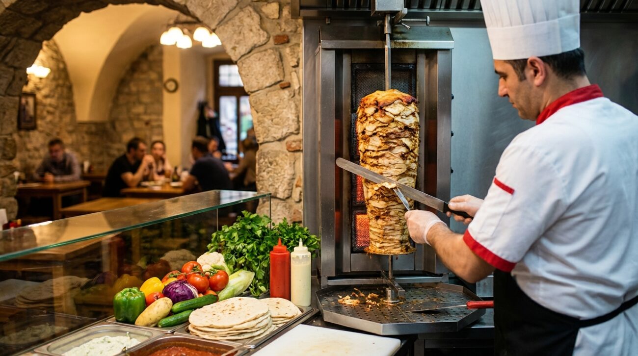 Ranking najlepszych kebabów w Krakowie 2026 – gdzie zjeść kultowe danie?
