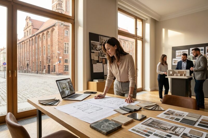 Ranking najlepszych projektantów wnętrz w Toruniu 2026 - kogo wybrać?