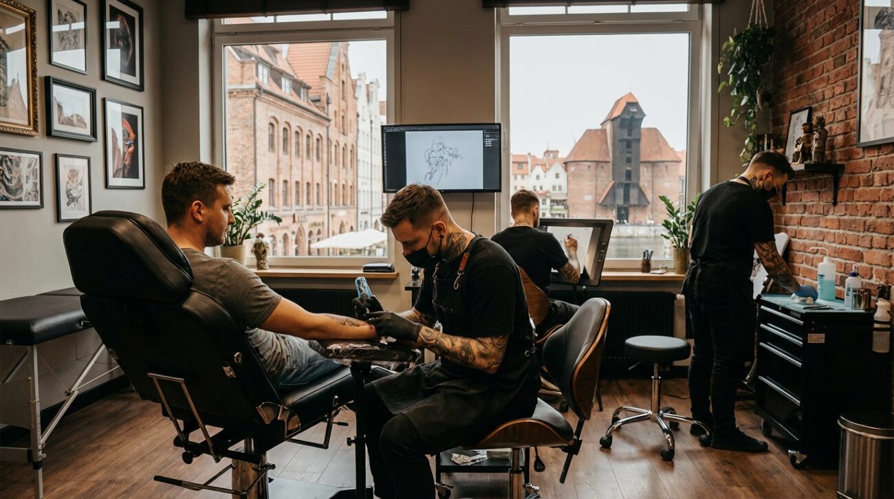 Ranking najlepszych salonów tatuażu w Gdańsku 2026 – gdzie zrobić tatuaż?