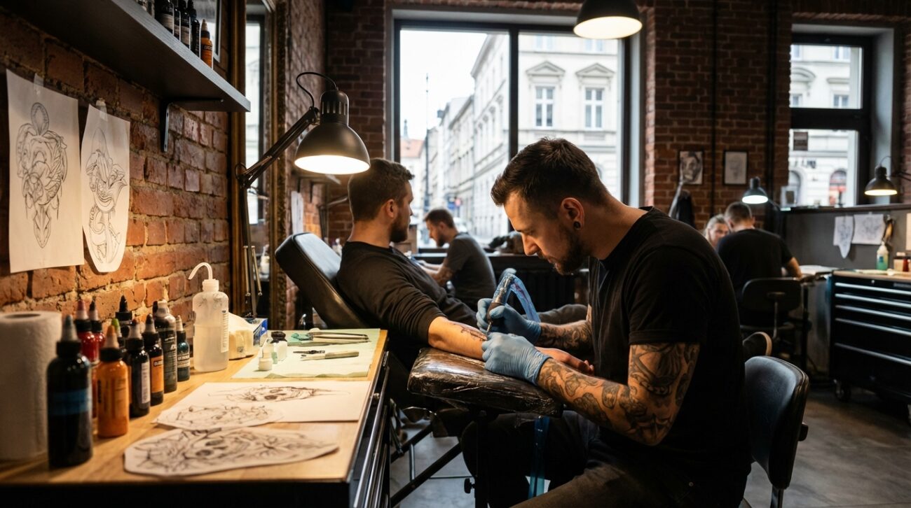 Ranking najlepszych salonów tatuażu w Łodzi 2026 – gdzie zrobić tatuaż?