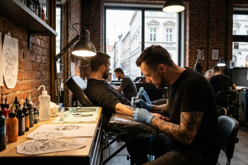 Ranking najlepszych salonów tatuażu w Łodzi 2026 – gdzie zrobić tatuaż?