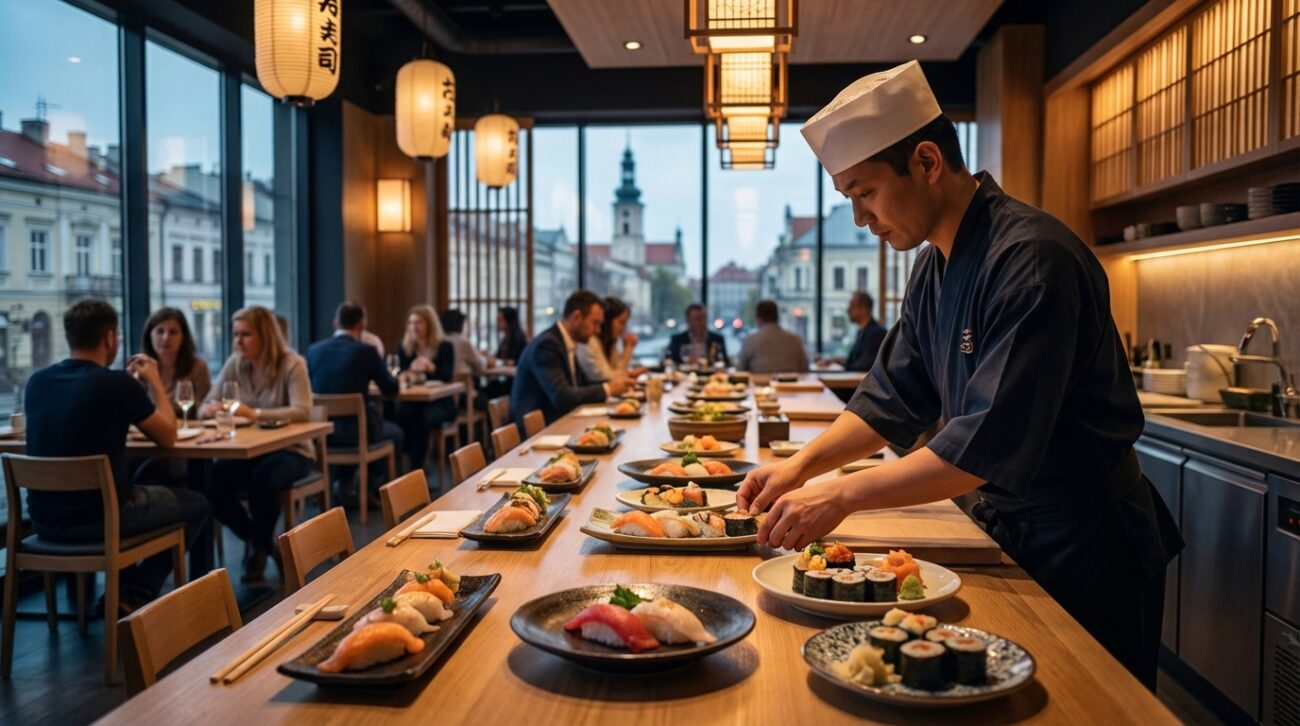 Ranking restauracji sushi w Częstochowie 2026 – gdzie zjeść najlepsze rolki?