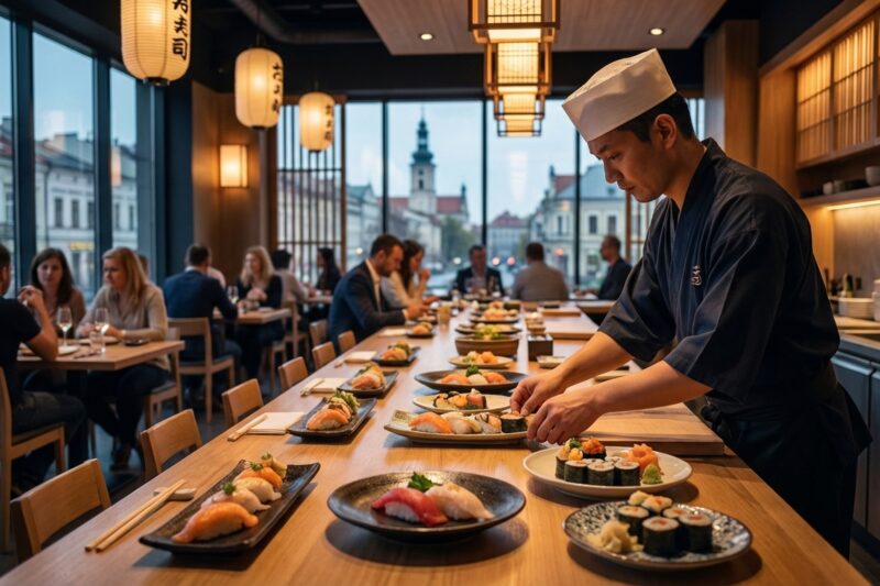 Ranking restauracji sushi w Częstochowie 2026 – gdzie zjeść najlepsze rolki?