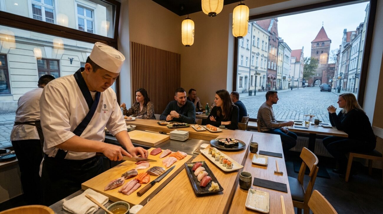 Ranking restauracji sushi w Olsztynie 2026 – gdzie zjeść najlepsze rolki?