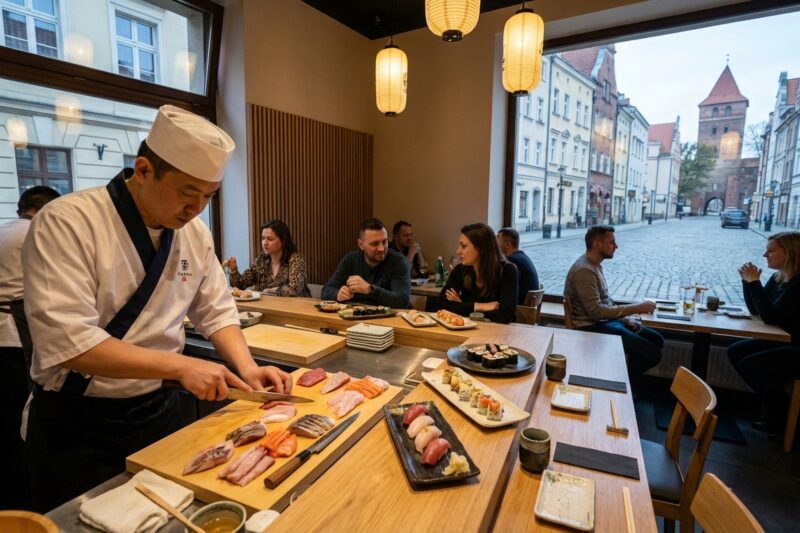 Ranking restauracji sushi w Olsztynie 2026 – gdzie zjeść najlepsze rolki?