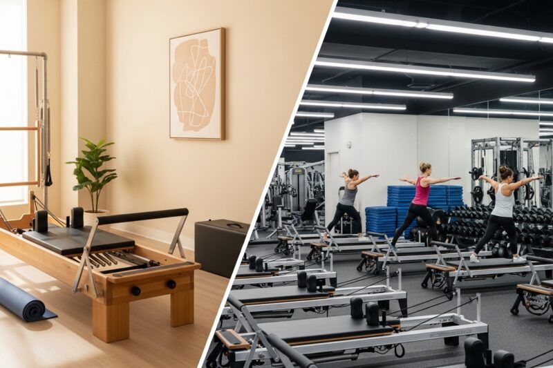 Kurs pilates – małe studio czy sieciówka?