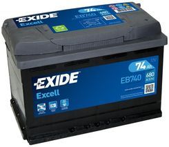 Akumulator Exide Excell Eb740