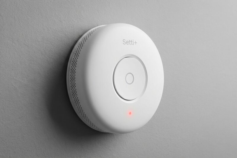 Czujnik dymu SETTI+ SS524 Wi-Fi [TEST] ⭐️ Tani ratunek przed pożarem prosto na telefon