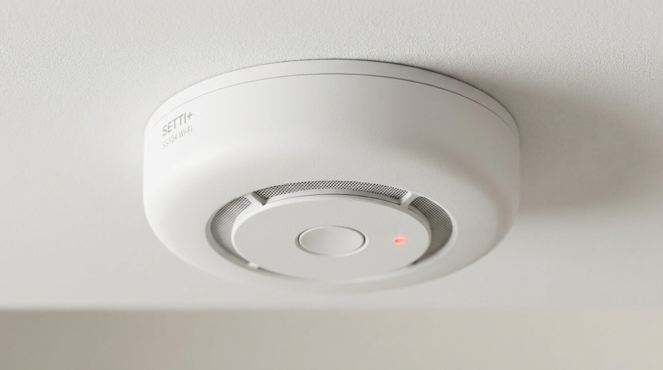 Test Czujnik dymu SETTI+ SS524 Wi-Fi [TEST] ⭐️ Tani i inteligentny stróż Twojego domu