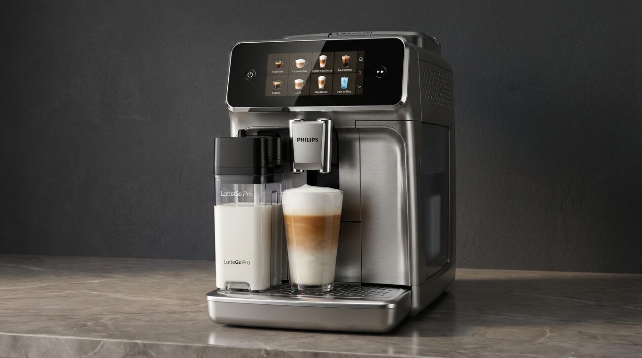 Test Ekspres ciśnieniowy PHILIPS LatteGo Pro 8000 EP8757/20 [TEST] ⭐️ Mistrz kawy na gorąco i na zimno (Cold Brew)