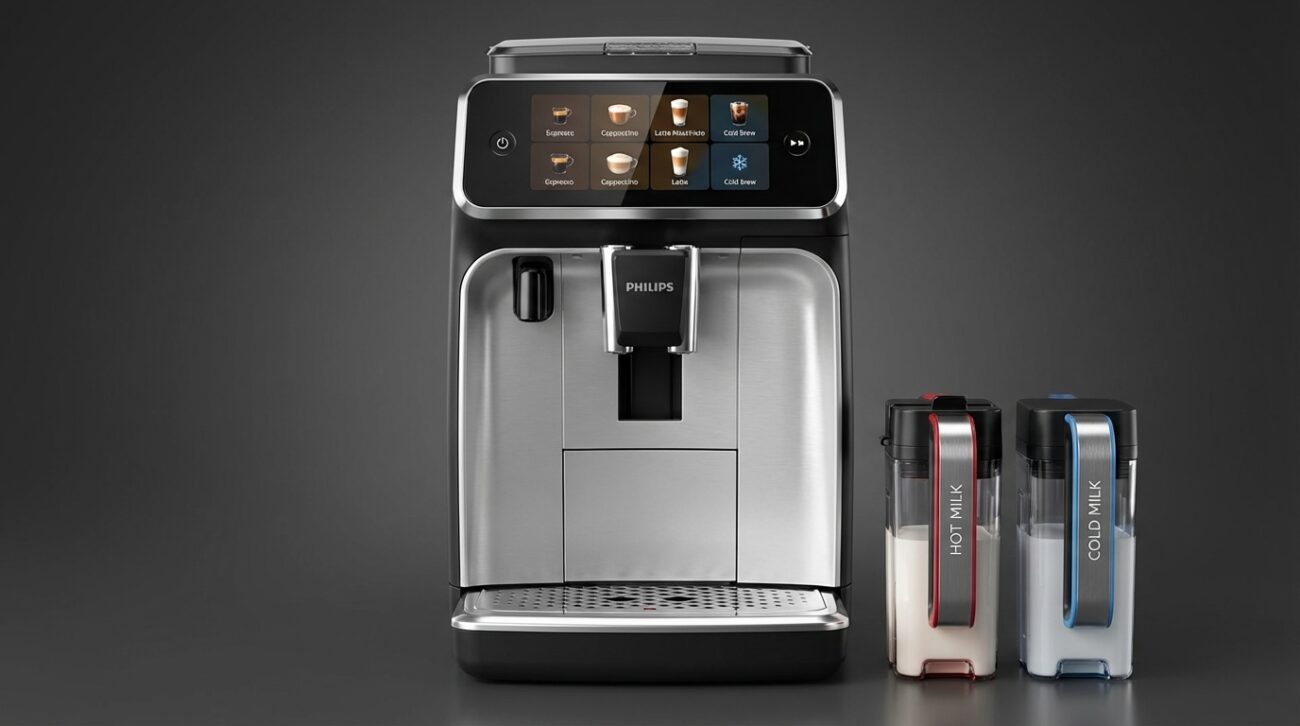 Test Ekspres PHILIPS 8000 LatteGo Pro EP8757/20 [TEST] ⭐️ Kawiarnia w Twoim domu z funkcją Cold Brew