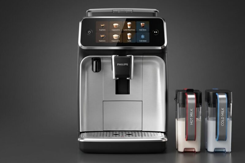 Ekspres PHILIPS 8000 LatteGo Pro EP8757/20 [TEST] ⭐️ Kawiarnia w Twoim domu z funkcją Cold Brew