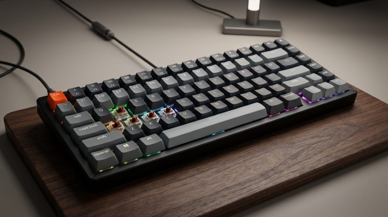 Test Klawiatura KEYCHRON K12-J3 [TEST] ⭐️ Kompaktowy mistrz dla programistów i graczy