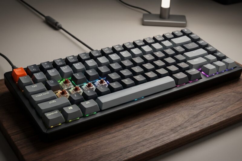 Test Klawiatura KEYCHRON K12-J3 [TEST] ⭐️ Kompaktowy mistrz dla programistów i graczy
