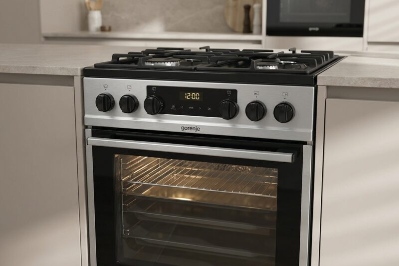Kuchnia wolnostojąca GORENJE MEKS5121SM [TEST] ⭐️ Domowa pizzeria i piekarnia