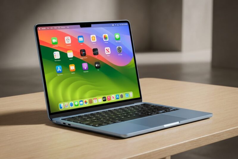 Laptop Apple MacBook Air 13.6 M4 [TEST] ⭐️ Rewolucja AI w najlżejszym wydaniu