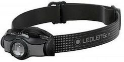 Latarka czołowa Ledlenser MH3 Black Grey