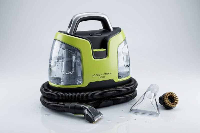 Test Odkurzacz piorący GÖTZE & JENSEN SpotClean CSC600 [TEST] ⭐️ Pogromca plam z funkcją prania parowego