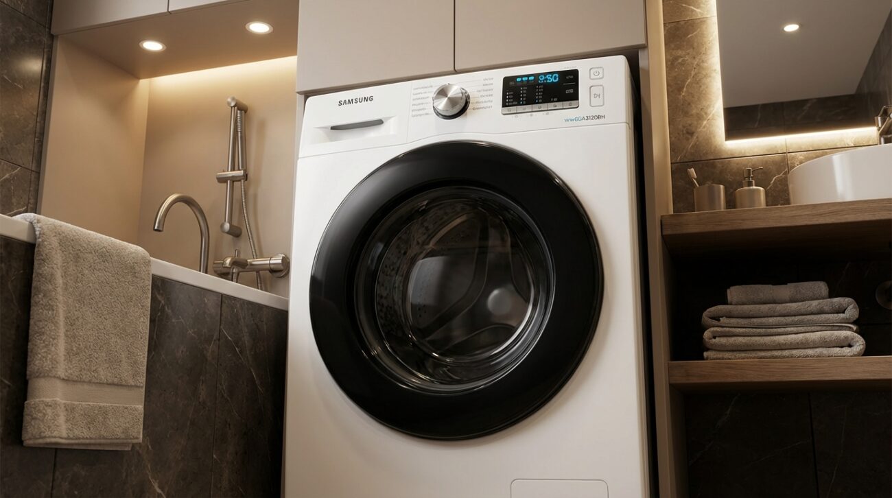 Test Pralka Samsung WW60A3120BH/EO [TEST] ⭐️ Kompaktowa mistrzyni w świetnej cenie