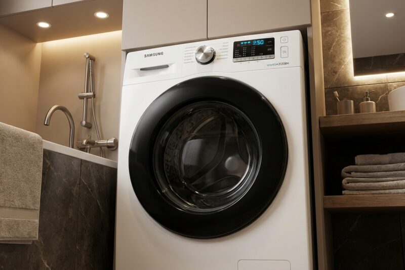 Test Pralka Samsung WW60A3120BH/EO [TEST] ⭐️ Kompaktowa mistrzyni w świetnej cenie