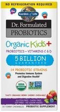 probiotyk garden of life tabletki dla dzieci owoce leśne