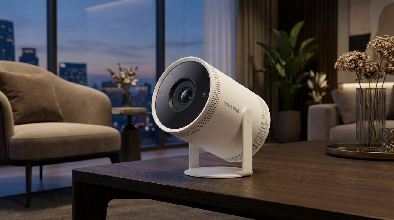 Test Projektor przenośny Samsung The Freestyle Gen 2 [TEST] ⭐️ Mobilne kino domowe w kompaktowym wydaniu