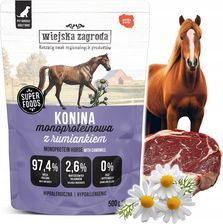 Saszetki dla psa Wiejska Zagroda Konina monoproteinowa