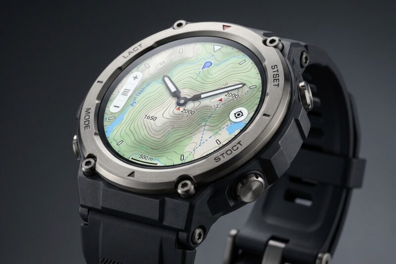 Smartwatch Amazfit T-Rex 3 Pro 48mm [TEST] ⭐️ Prawdziwy czołg z tytanu i szafiru