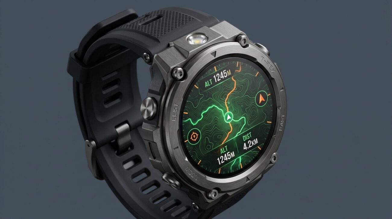 Test Smartwatch Amazfit T-Rex 3 Pro 48mm [TEST] ⭐️ Tytanowy twardziel, który rzuca wyzwanie gigantom