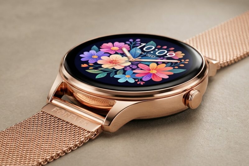 Smartwatch FOREVER Forevive 5 SB-365 [TEST] ⭐️ Biżuteryjna elegancja i świetny ekran AMOLED