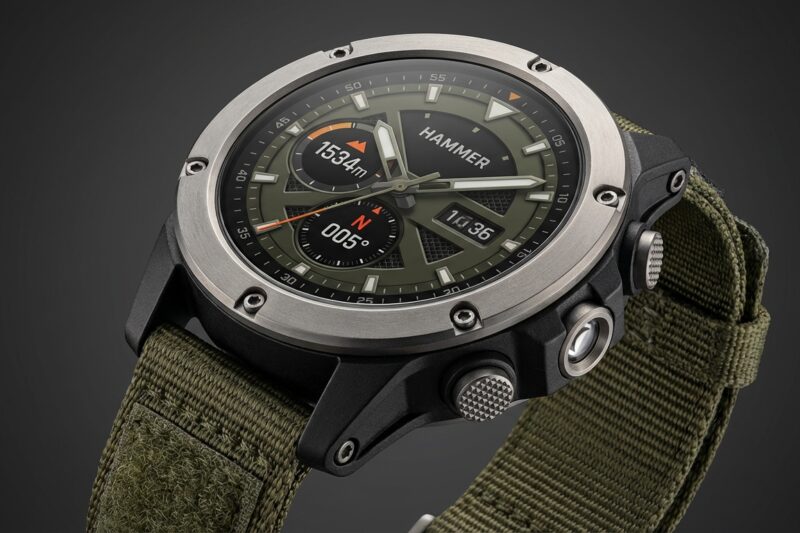 Test Smartwatch HAMMER Watch 2 Military Edition [TEST] ⭐️ Pancerny twardziel z GPS w świetnej cenie