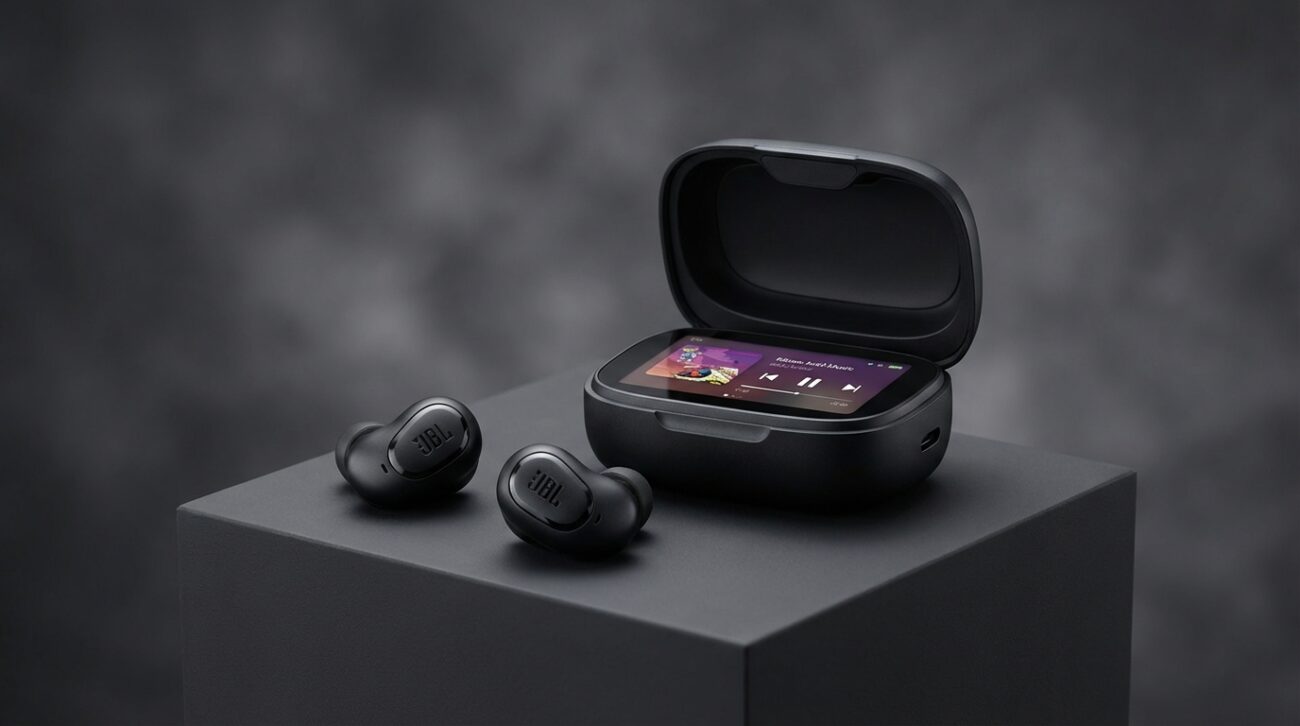 Test Słuchawki JBL Live Buds 3 [TEST] ⭐️ Innowacyjne etui z ekranem i świetne ANC