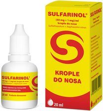 Sulfarinol krople do nosa