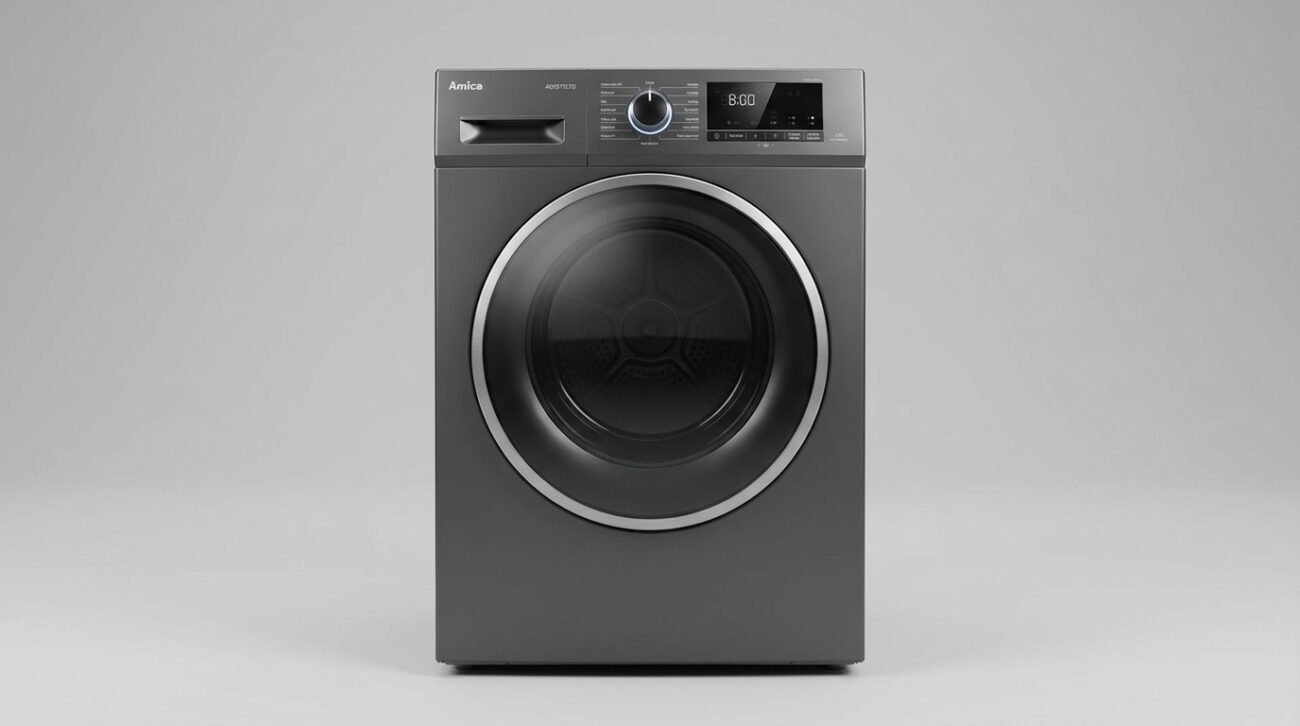 Test Suszarka Amica AD3S72LTG [TEST] ⭐️ Mistrzyni małych łazienek w świetnej cenie