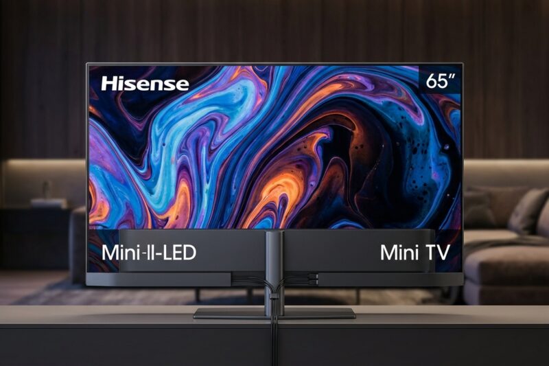 Smart TV Hisense 65U7NQ [TEST] ⭐️ Król opłacalności z Mini LED i 144 Hz