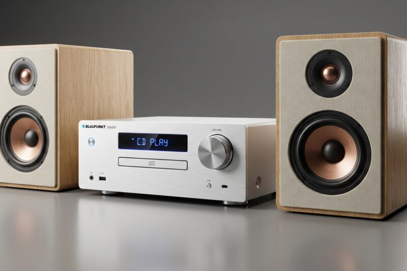 Wieża BLAUPUNKT MS45BT [TEST] ⭐️ Stylowa potęga brzmienia w rozsądnej cenie