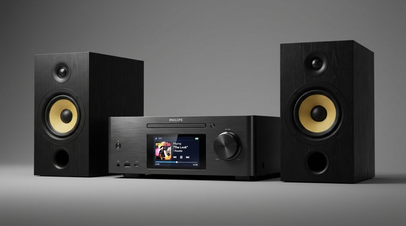 Test Wieża stereo Philips TAM8905/10 [TEST] ⭐️ Klasyka z nowoczesnym twistem