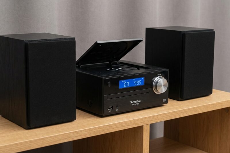 Wieża stereo TechniSat Classic 700 [TEST] ⭐️ Kompaktowy system z wielkim sercem