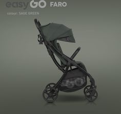 wózek spacerowy Easy Go Faro sage green