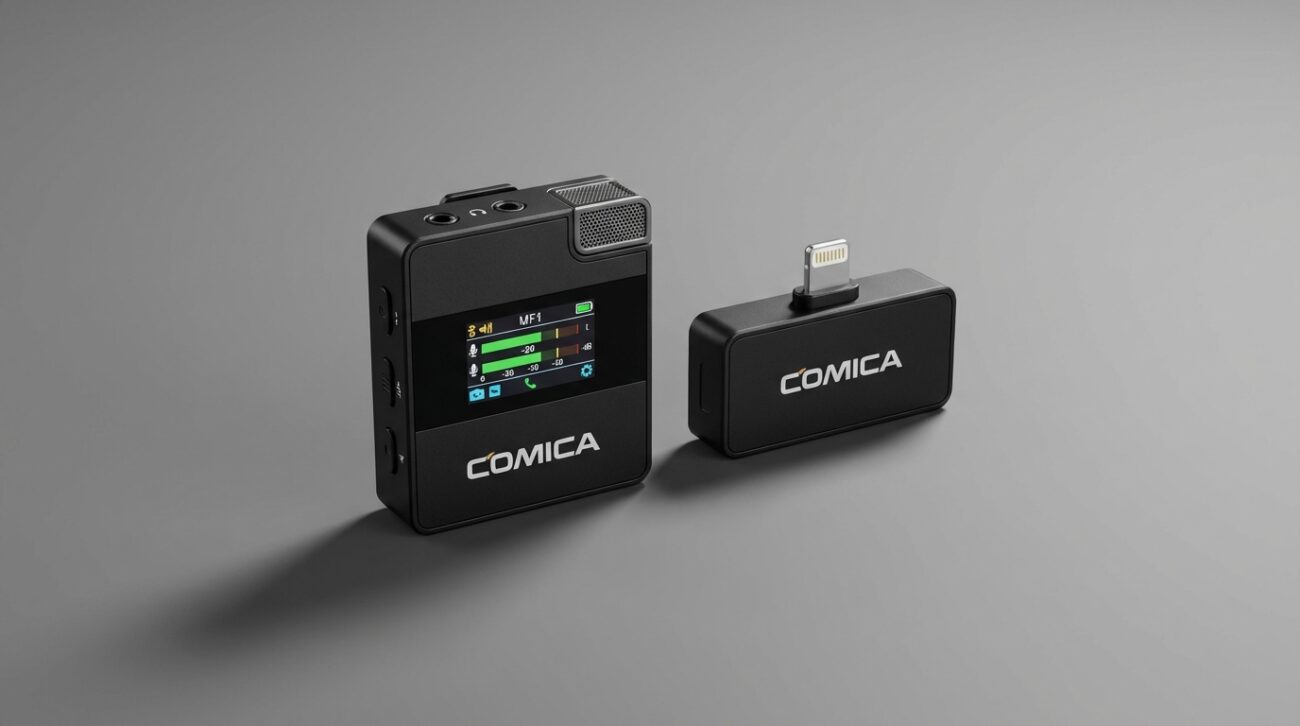 Test Zestaw bezprzewodowy COMICA BoomX-D MI1 [TEST] ⭐️ Profesjonalne audio dla Twojego iPhone'a