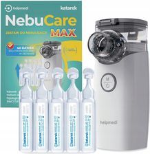 Zestaw do nebulizacji Helpmedi Nebucare Max z solą fizjologiczną