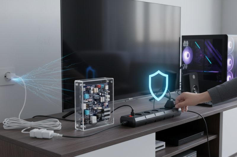 Jak wybrać listwę zasilającą i zabezpieczenie elektroniki w domu?