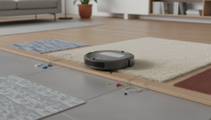 Jak wybrać robot sprzątający do mieszkania z progami i dywanami?