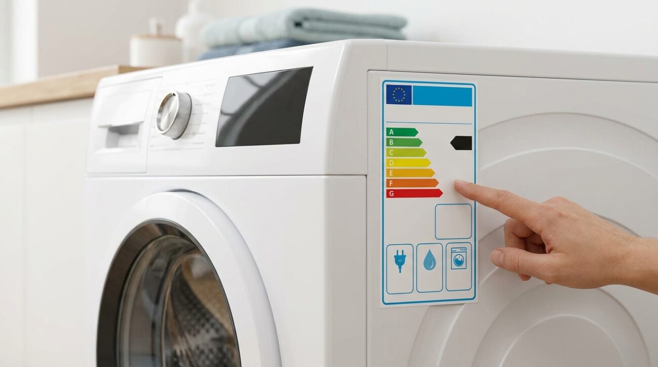 Jak czytać etykietę energetyczną pralki?