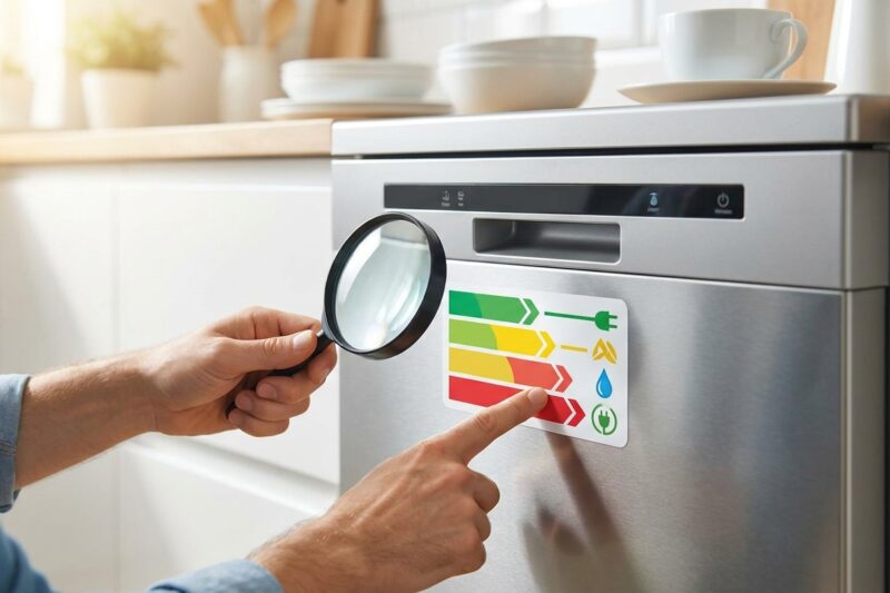 Jak czytać etykietę energetyczną zmywarki?