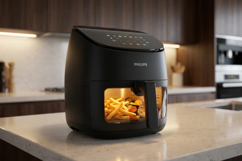Frytkownica beztłuszczowa Philips Ovi NA231/00 [TEST] ⭐️ Mistrz chrupiących potraw