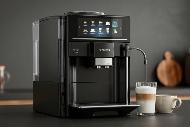 Ekspres do kawy Siemens EQ700 TP713R19 [TEST] ⭐️ Mistrz Cold Brew w Twoim domu