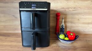 Air fryer Bosch Serie 6 Double Stack Drawer MAFD661B4 [TEST]. 12 litrów, które zmieszczą się na każdym blacie